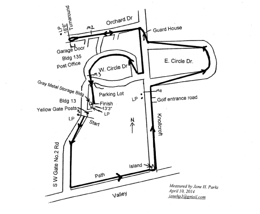 Flag Day Course Map